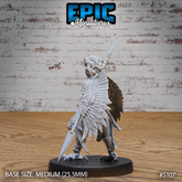Captured Harpy 3D-printed model